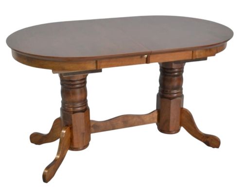 купить Комплект стол и стулья Evelin di Costacurta стол HV-31N Burnish + 8 стульев Deepa R Burnish/Brown в Кишинёве 