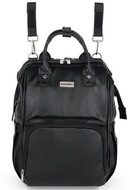 cumpără Geantă pentru mama Petite&Mars 511832 Jasper Absolute Black în Chișinău 