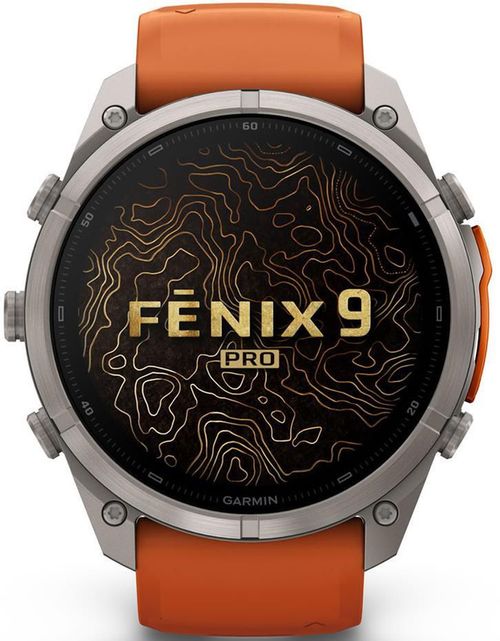 купить Смарт часы Garmin Fenix 9 Pro, 51mm, inReach, Tiw/AtmnOg/Spkbd (010-04337-01) в Кишинёве 
