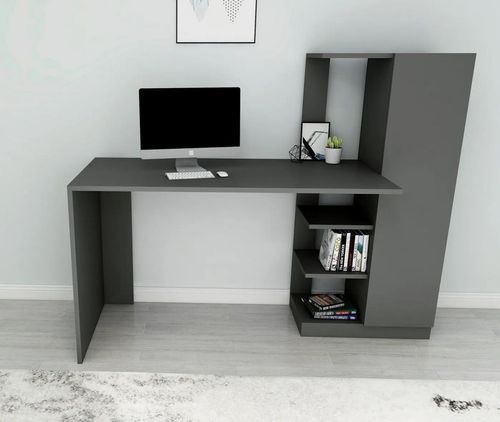 купить Офисный стол Trendy Yagiz, Antracit, 120x74x55cm в Кишинёве 