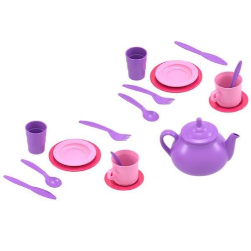 cumpără Set de construcție Pilsan 03717 Cărucior cu set de ceai în Chișinău 
