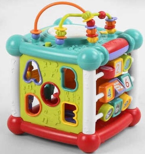 cumpără Puzzle Hola Toys 88070 cub educativ pe baterii în Chișinău 