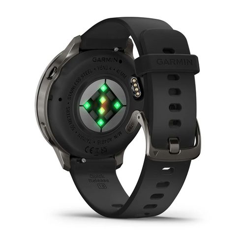 купить Фитнес-трекер Garmin Venu 4 - 41 mm, Slate bezel with Black silicone band в Кишинёве 