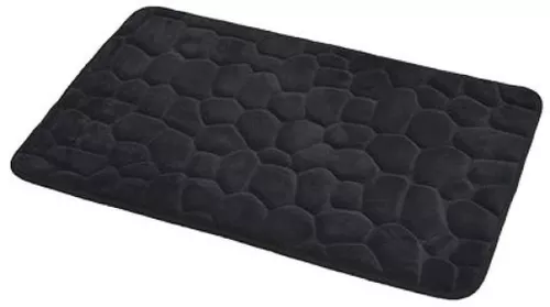 купить Коврик для ванной Tendance 51972 Коврик для ванной с эффектом памяти 50x80 см, черный в Кишинёве 