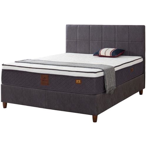 cumpără Pat oskar Side Havana Grafit 50 (без матраса) В116/Ш+3/Т+10см 160×200 în Chișinău 