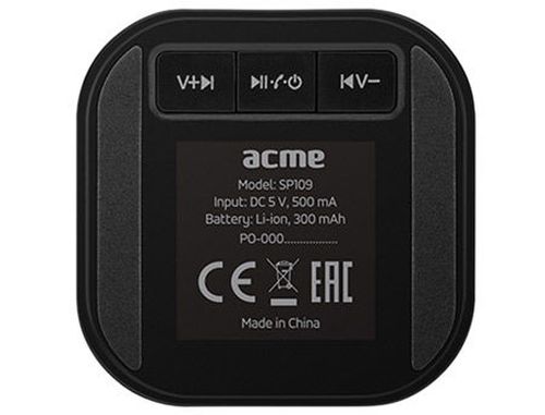 cumpără ACME SP109 Dynamic Bluetooth speaker Black, 3W, 90Hz–20kHz, 80 dB, Li-polymer 300 mA, Battery life: up to 6 hours, USB (boxe portabile sistem acustic/колонки портативные акустическая сиситема), www în Chișinău 