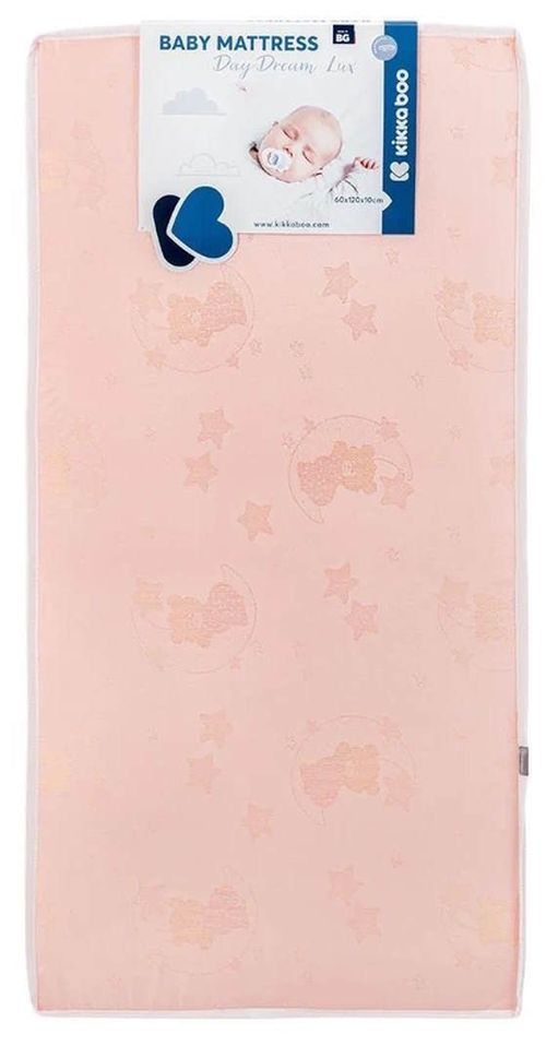 cumpără Lenjerie de pat pentru copii Kikka Boo 41107030056 Saltea pentru patut DayDream Lux Bear Pink, 120x60x10 cm în Chișinău 