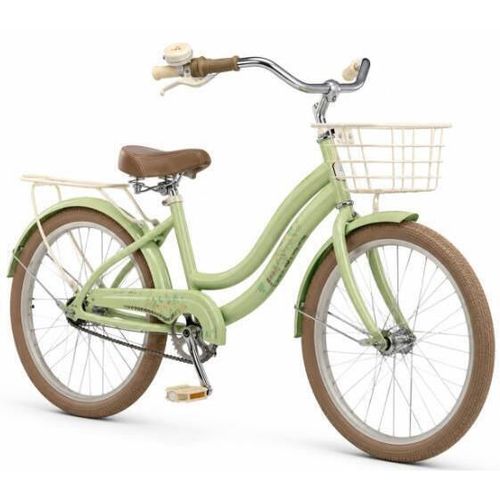купить Велосипед New World TN24R65-1 Bicicleta cu 2 roti, 18", verde-deschis, 2820D в Кишинёве 