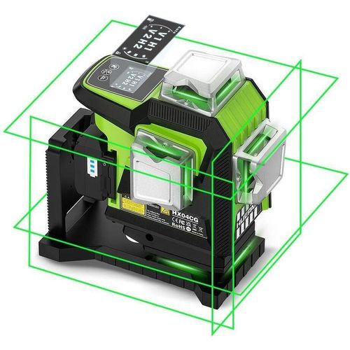 купить Нивелир лазерный Huepar HX04CG Nivela laser verde 4D в Кишинёве 