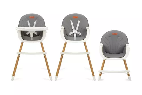 купить Стульчик для кормления MoMi Flovi Dark Gray в Кишинёве 