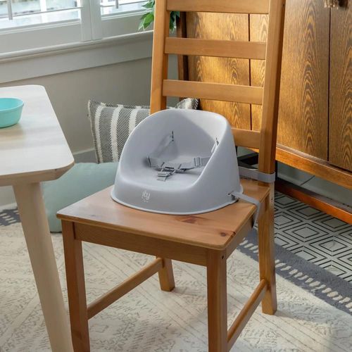 купить Стульчик для кормления Ity by Ingenuity 16918 Scaun de masa si booster My Spot Easy-Clean Grey в Кишинёве 