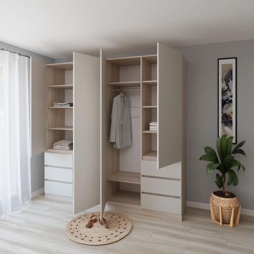 cumpără Dulap Smartex (15943) N17 200cm St.Deschis+Kashemir în Chișinău 