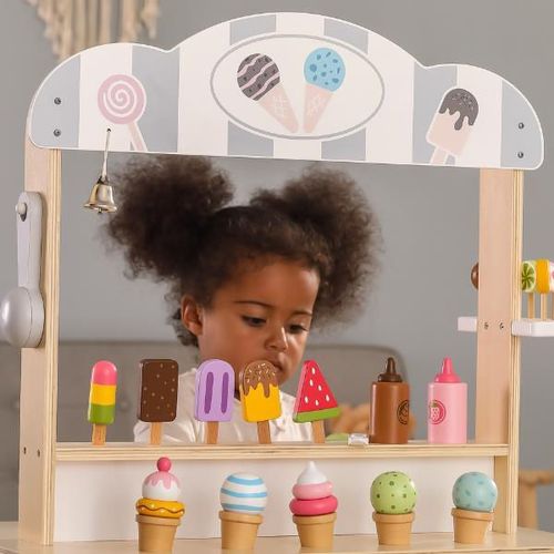 купить Игрушка PolarB 44550 Setul Magazinul de Înghețată, alb в Кишинёве 