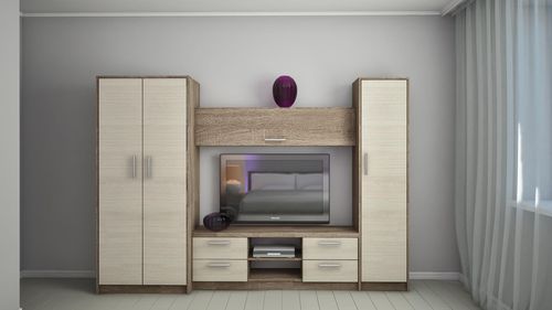 cumpără Dulap Bafimob Standard Стенка Надежда (ТВ-1,5м) L=2,80 m în Chișinău 