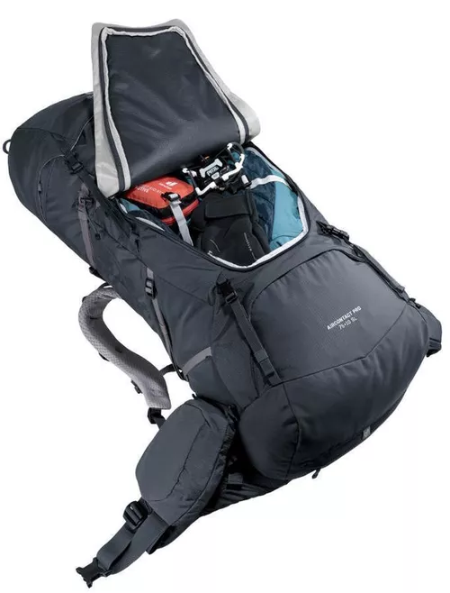 купить Туристический рюкзак Deuter Aircontact PRO 85+10 black в Кишинёве 