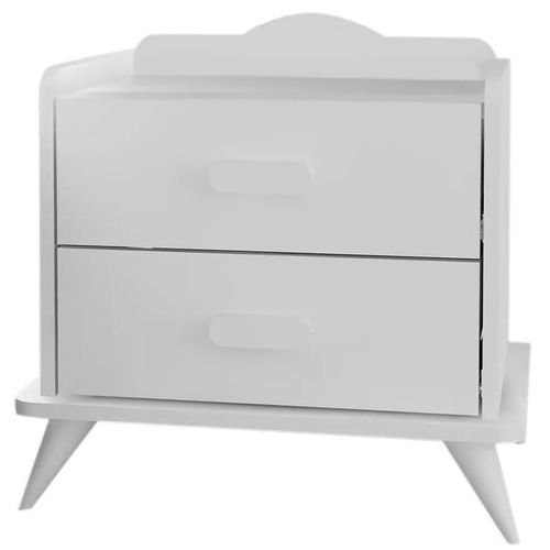 купить Тумбочка Trendy Andaz, Alb, 60x59x42cm в Кишинёве 