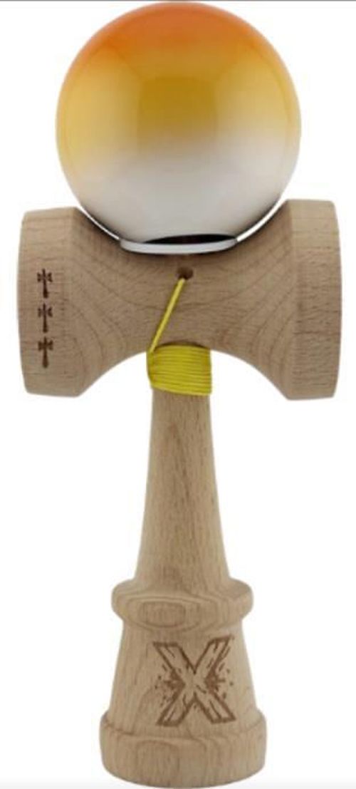 купить Активная игра Essa 165434 Kendama Super Sticky X Original, 7.5x6x18cm, Gradient portocaliu в Кишинёве 