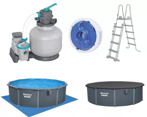 cumpără Piscină cu cadru Bestway 561CUBW Hydrium 488x132cm, 21490L în Chișinău 