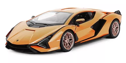 купить Радиоуправляемая игрушка Rastar 97700 Lamborghini Sian, 1:14 orange, 50630 в Кишинёве 