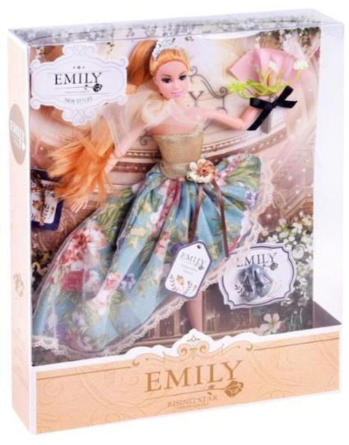 купить Кукла Essa QJ078D Păpușa Emily de vară cu buchet și accesorii в Кишинёве 