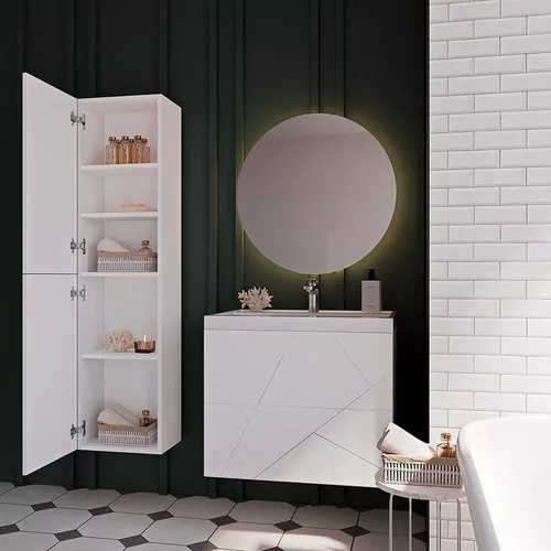 cumpără Dulap penal miscellaneous CORSICA Alb St. în Chișinău 