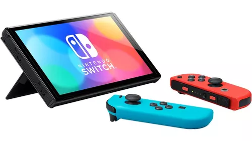 cumpără Consolă de jocuri Nintendo Switch OLED 64GB Neon Blue and Neon Red în Chișinău 
