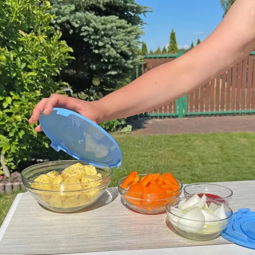 купить Контейнер для хранения пищи Tadar Glass 5pcs в Кишинёве 