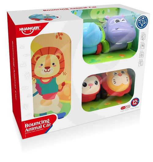 cumpără Mașină Huanger (18318) Animale-masinute in set cu covoras HE8069 în Chișinău 
