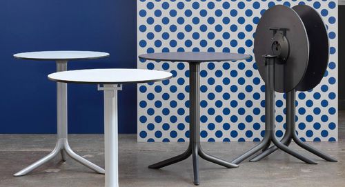 купить Стол Nardi Picior (baza) de masa aluminiu BASE FLUTE vern. bianco 55653.00.000 в Кишинёве 