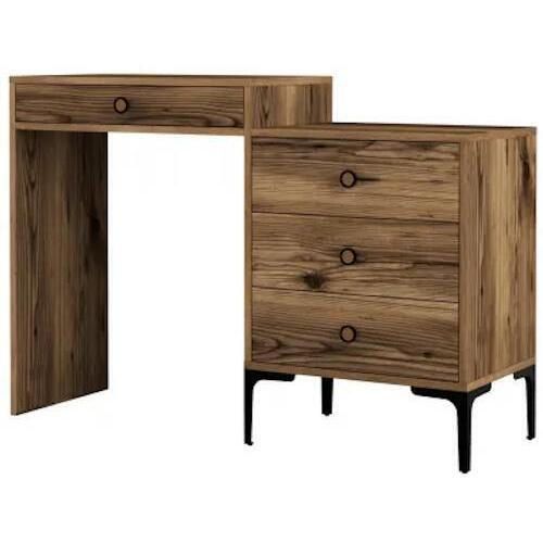 купить Туалетный столик Trendy Lizbon 553, орех, 124x84x40 см (туалетный столик) (GTR001462) в Кишинёве 