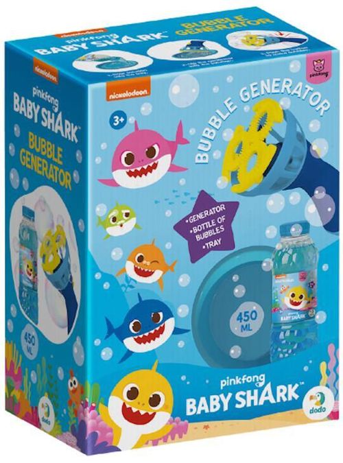 cumpără Jucărie Dodo 200612 Suflantă cu bule Baby Shark, 450 ml în Chișinău 