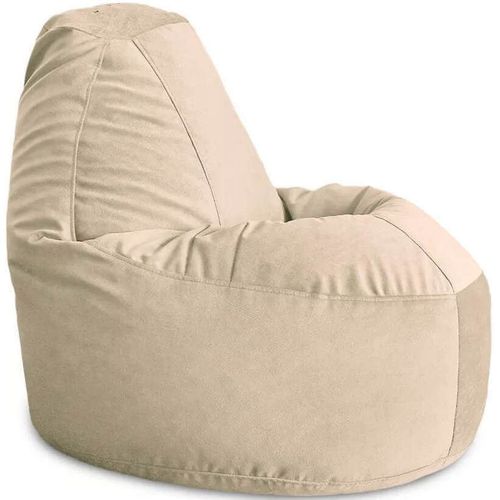 купить Кресло-мешок BeanBag BM5889, Люкс из велюра, XL, капучино в Кишинёве 