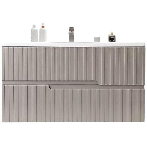 купить Шкаф под умывальник Bayro подвесной Santos Allegro 1000 light grey в Кишинёве 