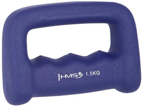 купить Гантель HMS 9460 Gantera anatomic 1.5kg, Dark Blue Neoprene (17-47-122) в Кишинёве 