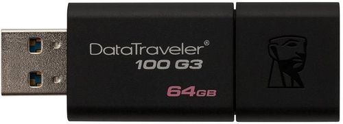 купить Флеш память USB Kingston 64GB DataTraveler 100 G3 в Кишинёве 