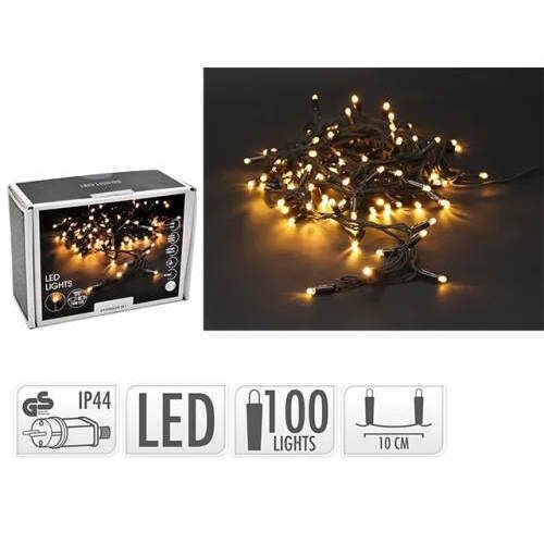 cumpără Ghirlandă Promstore 54368 Luminițe Fir 100 LED, extra alb cald, 10m în Chișinău 