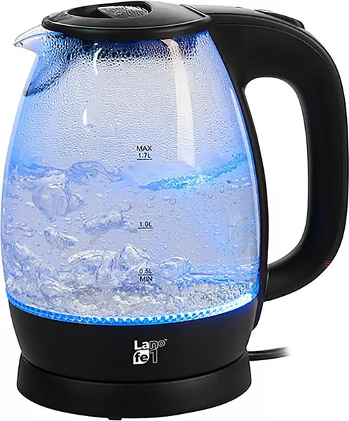 купить Чайник электрический LAFE CEG012.2 Glass black в Кишинёве 