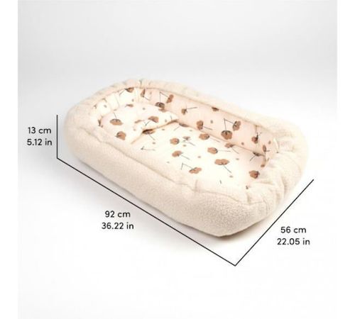 купить Гнездо для новорожденных Sevi Bebe 280-5 Teddy Ecru в Кишинёве 