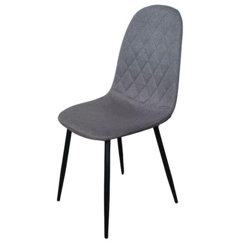 купить Стул Hydro S Echo, stofă, 550x450x860, Gri inchis в Кишинёве 
