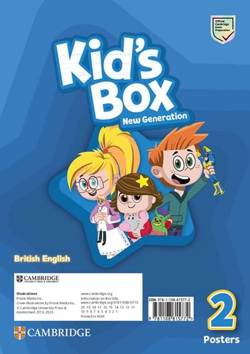 купить Kid's Box New Generation Level 2 Posters British English в Кишинёве 