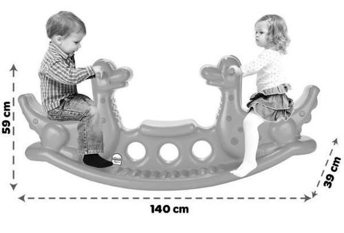 cumpără Figurină pe arc Pilsan 06147Pink DINO, roz în Chișinău 