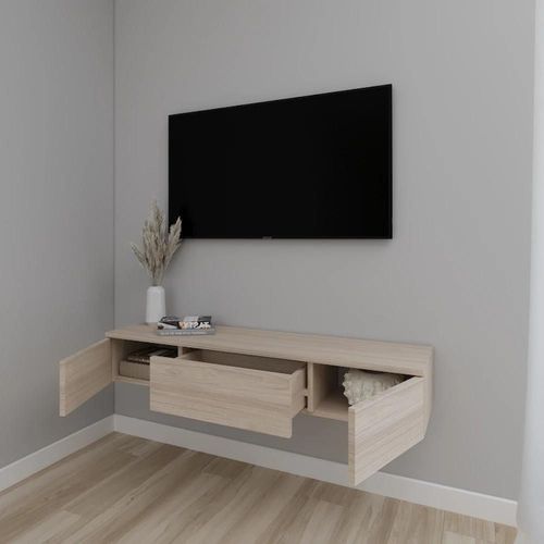 купить Тумба напольная для TV Smartex (16587) Т10 140 TV-Навесная Stejar Deschis в Кишинёве 