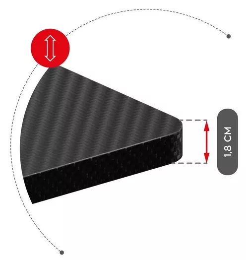 купить Стол компьютерный Huzaro HERO 8.2 BLACK в Кишинёве 