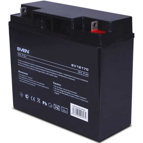 купить Зарядные устройства и аккумуляторы Sven SV12170, Battery 12V 17AH в Кишинёве 