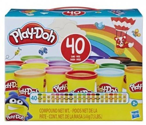купить Набор для творчества Hasbro E9413 Play-Doh Игровой 40 pack в Кишинёве 
