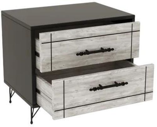 cumpără Noptieră Trendy Noapte Gri deschis (GTR001546) în Chișinău 