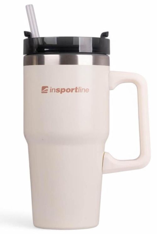 купить Термокружка inSPORTline 13474 Travel 600ml IN28173-2 Teasara Beige в Кишинёве 