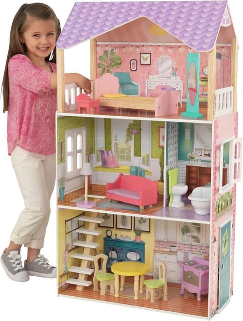купить Домик для кукол KinderKraft 65959-MLN Poppy Dollhouse в Кишинёве 