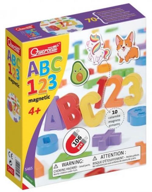 cumpără Joc educativ de masă Quercetti 5465 Magnetic ABC+123 în Chișinău 