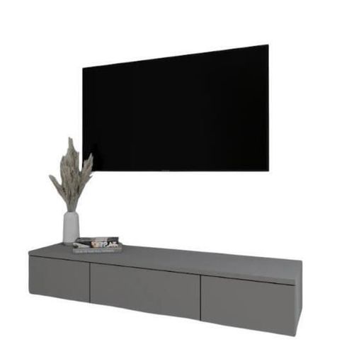 купить Тумба напольная для TV Smartex (16569) Т10 120 TV-Навесная Grafit в Кишинёве 